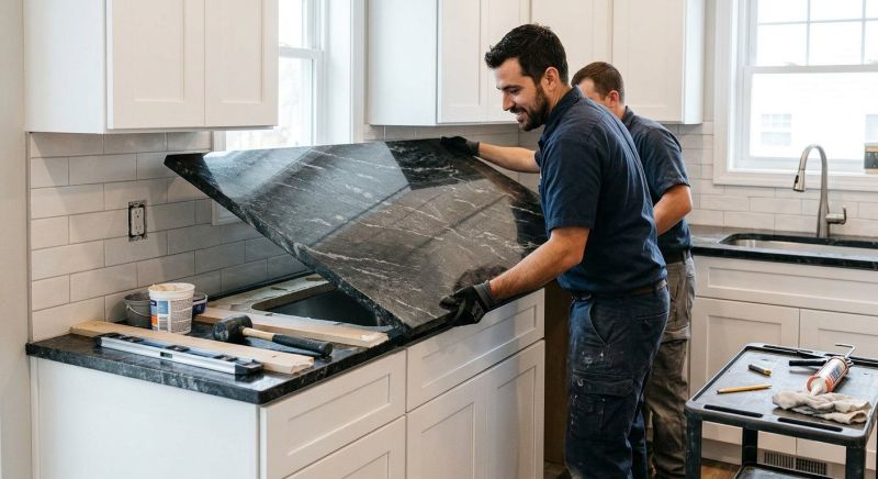 Kitchen Countertop Replacement in Lake County, IL