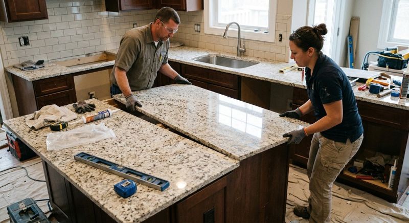 Granite Countertop Installation in Sonoma County, CA